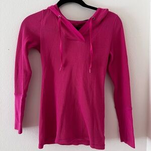 Calvin Klein Performance Quick Dry Pink Fitted Hoodie Sweatshirt